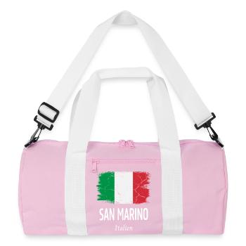 San Marino - Recycled Duffel Bag - pink/white - Front
