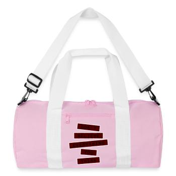 Ne croyez pas tout ce que vous pensez en disant la sagesse - Sac de sport recyclé - rose/blanc - Devant