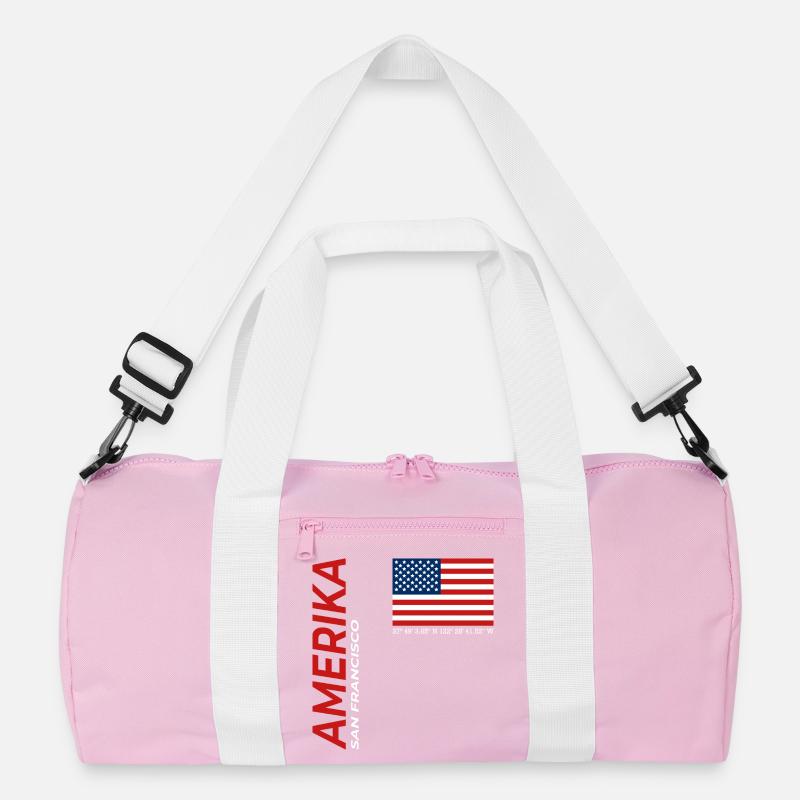 San Francisco Recycelte Duffel Bag
