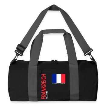 Rennes - Recycled Duffel Bag - black/graphite grey - Front