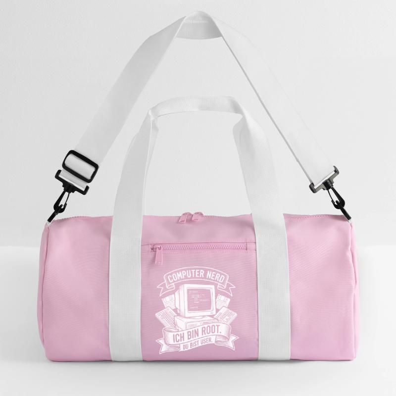 Ich bin Root Computer Nerd Recycelte Duffel Bag