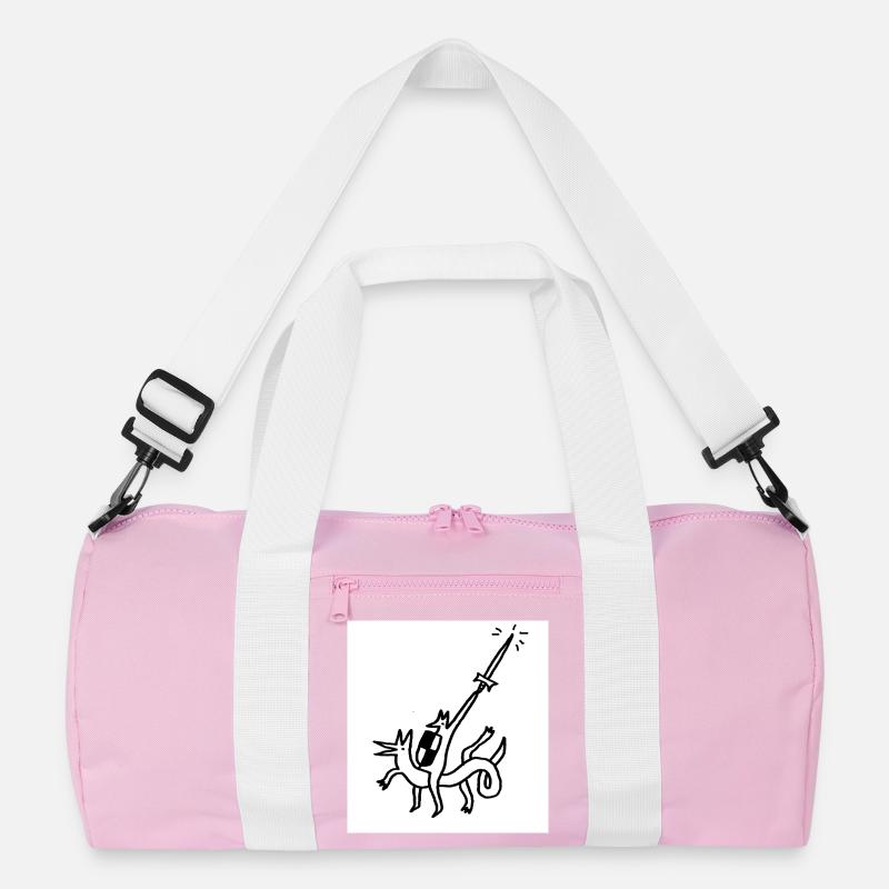 Held_mit_Schwert Recycelte Duffel Bag
