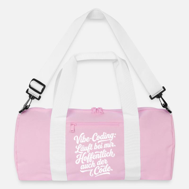 Vibe Coding läuft bei mir hoffentlich Code Recycelte Duffel Bag