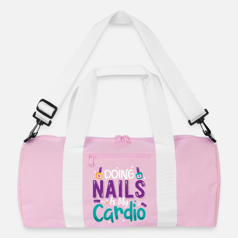 Nageldesigner Nageldesignerin Kosmetik Nagelstudio Recycelte Duffel Bag