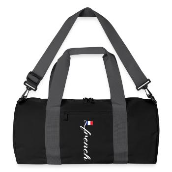France - Recycled Duffel Bag - black/graphite grey - Front