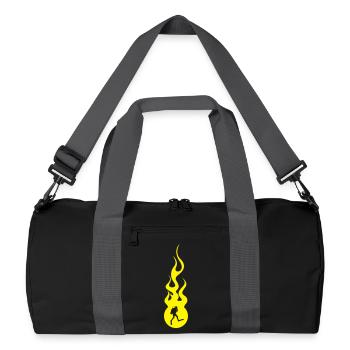Diving - Sac de sport recyclé - noir/gris graphite - Devant