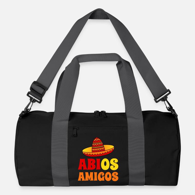 Abitur Abi Abios Amigos Abschluss Spruch Sombrero Recycelte Duffel Bag