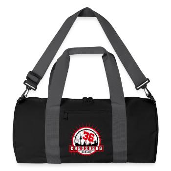 Kreuzberg Skyline 36 Berlin - Sac de sport recyclé - noir/gris graphite - Devant