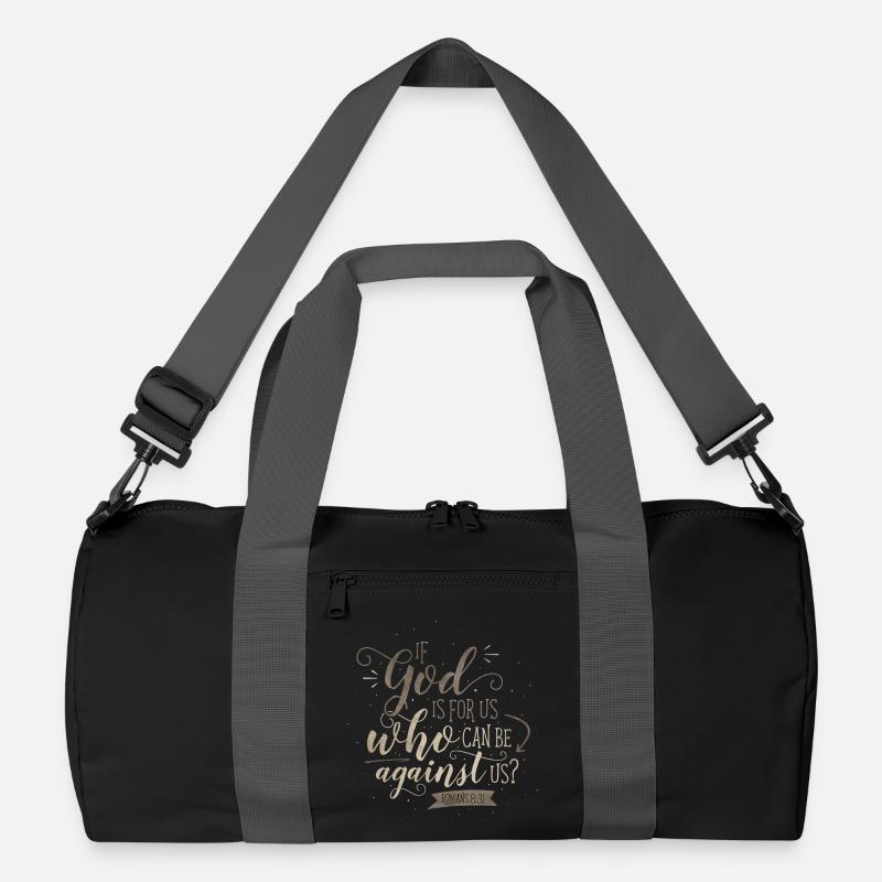 If God Is For Us Recycelte Duffel Bag