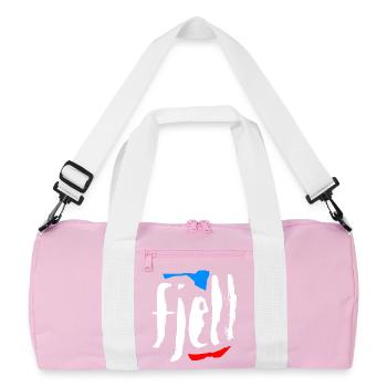 Berg (Fjell) Norwegian - Recycled Duffel Bag - pink/white - Front