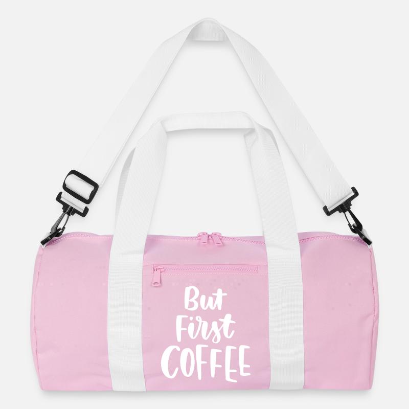 Aber erster Kaffee Recycelte Duffel Bag