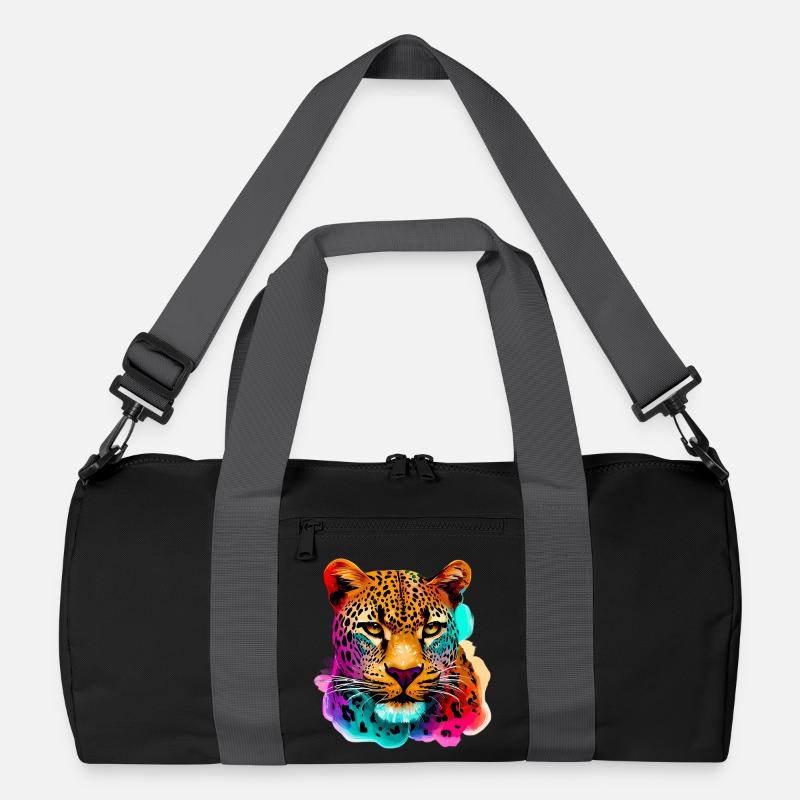 Leopard Recycelte Duffel Bag