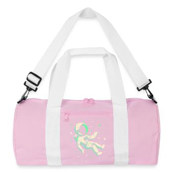 Astronaute - Sac de sport recyclé - rose/blanc - Devant