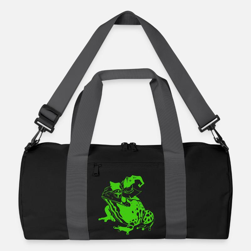 Halloween Frog Recycelte Duffel Bag