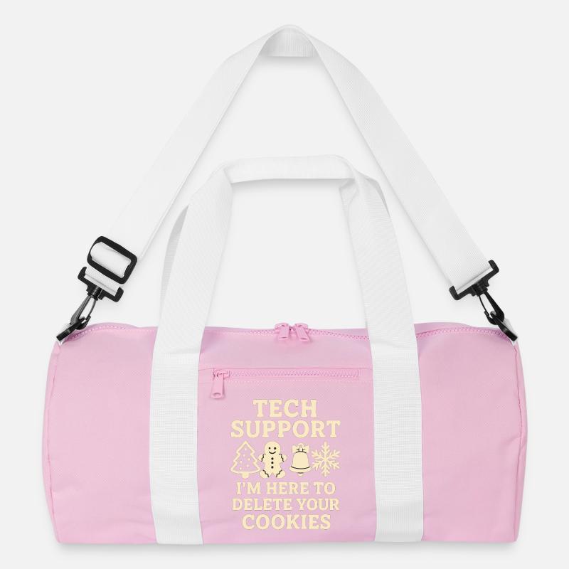 Tech Support I'm Here To Delete Your Cookies Recycelte Duffel Bag
