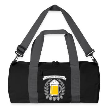 Ein Prosit der Gemütlichkeit - Sac de sport recyclé - noir/gris graphite - Devant