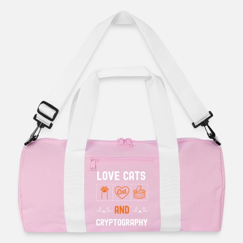 Chats und Kryptographie Recycelte Duffel Bag