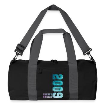 2009 Limited Edition 17 Years Anniversary - Recycled Duffel Bag - black/graphite grey - Front