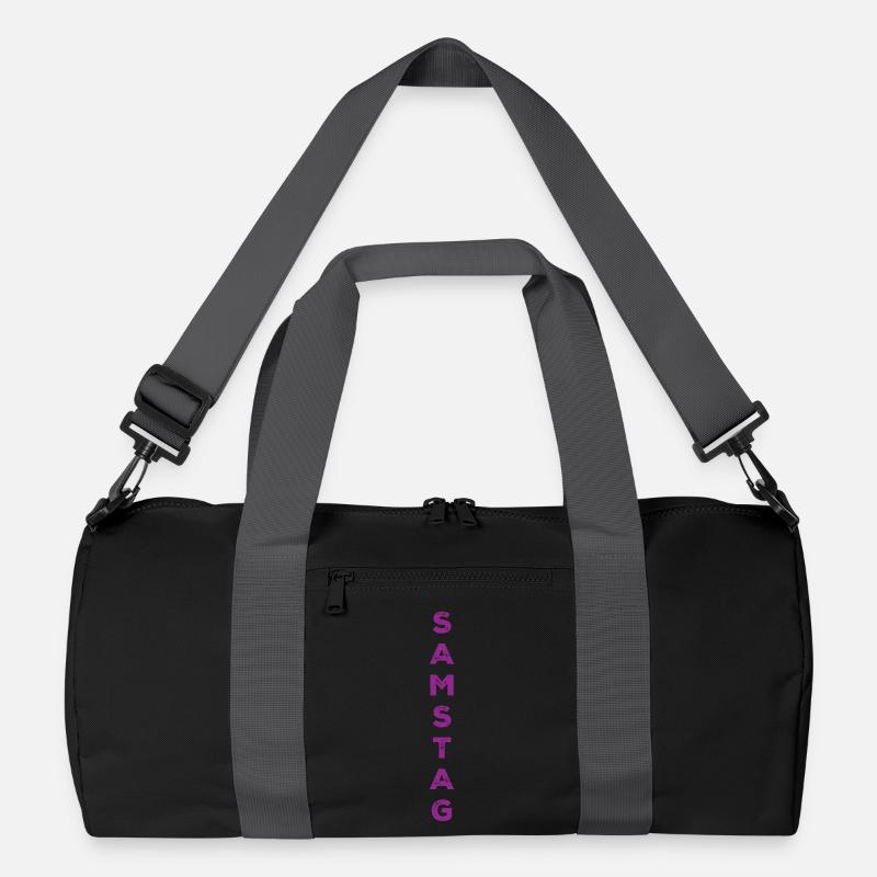 Samedi - violet Sac de sport recyclé