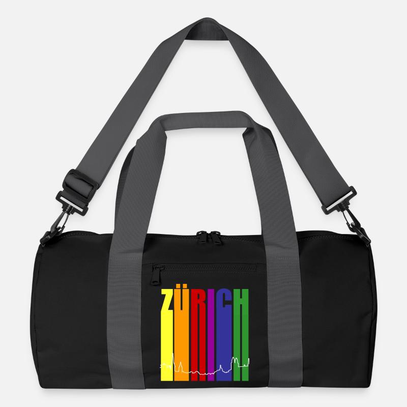 Zurich Pride Rainbow Recycled Duffel Bag