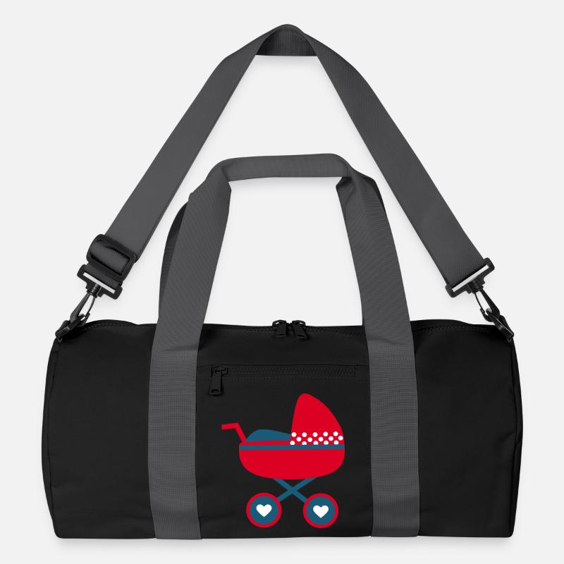 Geburt Baby 2025 Geschenk Geschenkidee Recycelte Duffel Bag