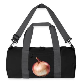 Onion Magic - Recycled Duffel Bag - black/graphite grey - Front