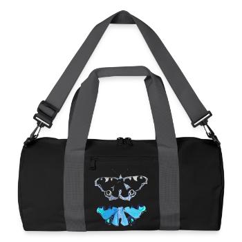 fall out of character - Recycled Duffel Bag - black/graphite grey - Front