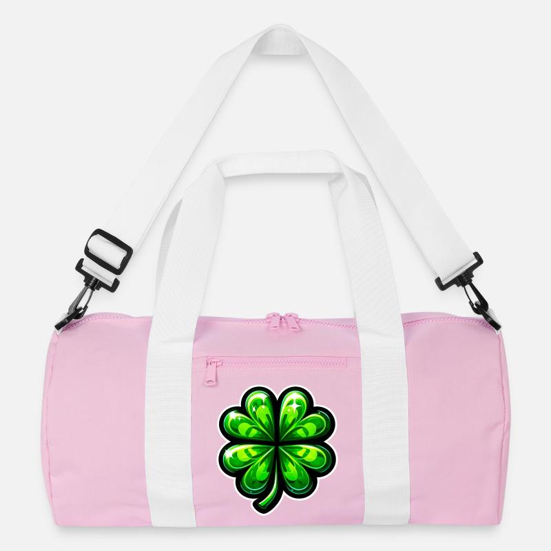 Four-leaf clover Recycled Duffel Bag