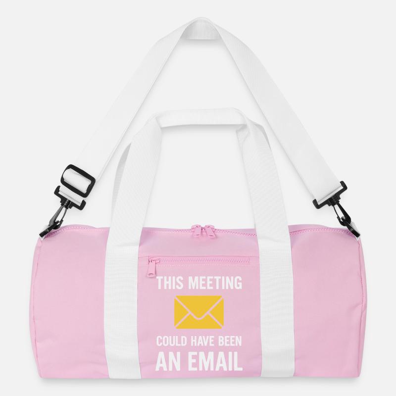 Meeting oder E-Mail Recycelte Duffel Bag