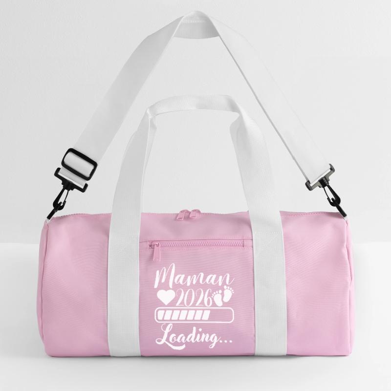 Mama 2026 Loading, werdende Mutter Schwangerschaft Geschenk Recycelte Duffel Bag