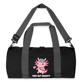 Petit Dragon Viking - Sac de sport recyclé - noir/gris graphite - Devant