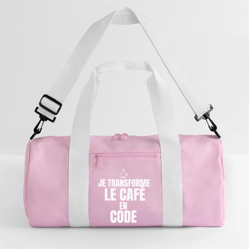Je transforme le café en code Sac de sport recyclé