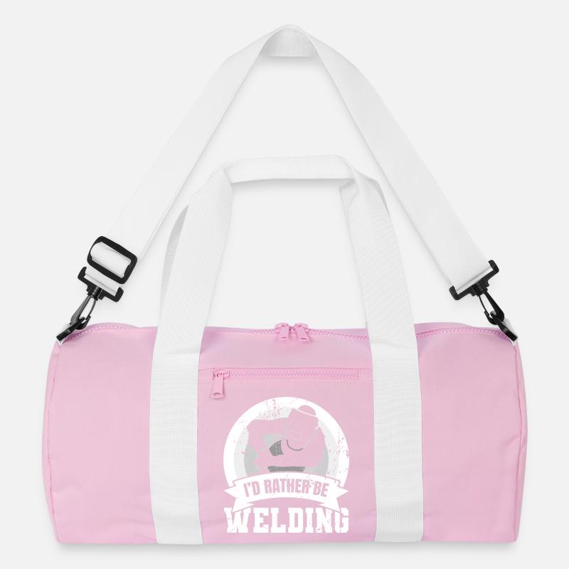 I’d Rather Be Welding Recycelte Duffel Bag