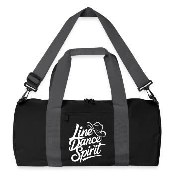 Line Dance Spirit - Sac de sport recyclé - noir/gris graphite - Devant