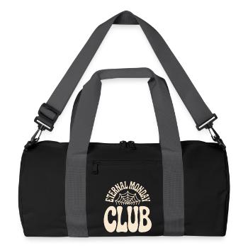 Eternal Moon Club - Recycled Duffel Bag - black/graphite grey - Front