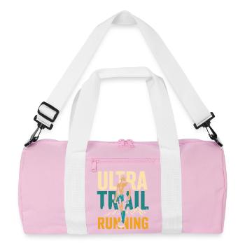 Ultra Trail Running - Sac de sport recyclé - rose/blanc - Devant