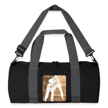 Trosenlupf Scgwingen swingers are made of hard wood - Recycled Duffel Bag - black/graphite grey - Front