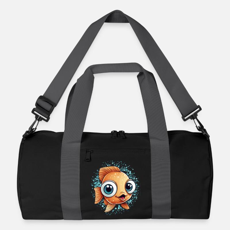Kleiner Süßer Fisch Recycelte Duffel Bag