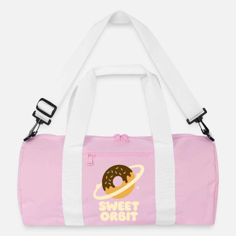 Süßer Orbit Donutplanet Recycelte Duffel Bag