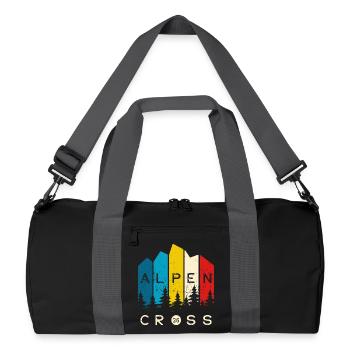 Alpen Cross 26 - Traversée des Alpes 2026 - Randonnée - Sac de sport recyclé - noir/gris graphite - Devant