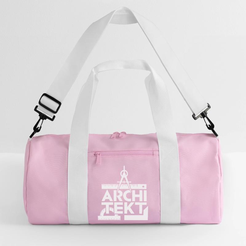 Symbolisme de la grille de conception architecturale Sac de sport recyclé