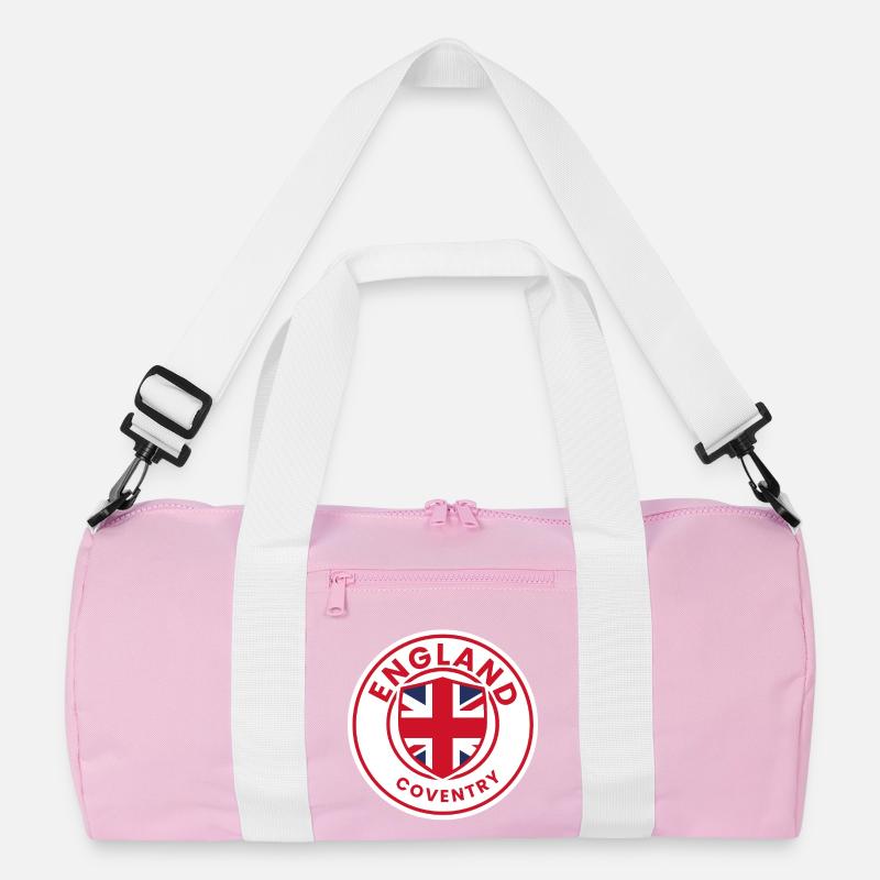 Coventry-Schild mit Union Jack Recycelte Duffel Bag