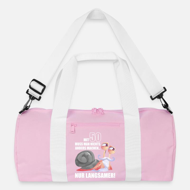 50 Jahre Langsame Schnecke bday Recycelte Duffel Bag