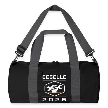 Journeyman 2026 passed training gift - Recycled Duffel Bag - black/graphite grey - Front