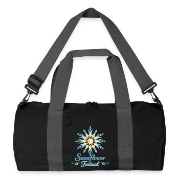Sunflower Festival - Recycled Duffel Bag - black/graphite grey - Front