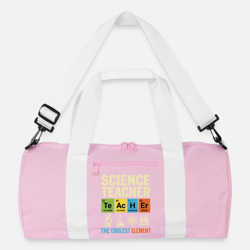 Science Teacher The Coolest Element Recycled Duffel Bag