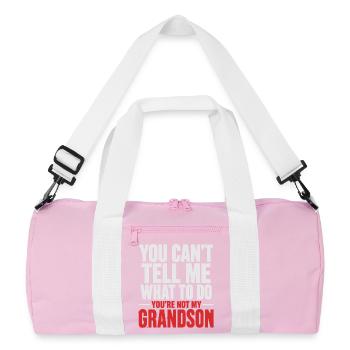 Humour Grand-Père & Grand-Mère - You're Not My Gra - Sac de sport recyclé - rose/blanc - Devant