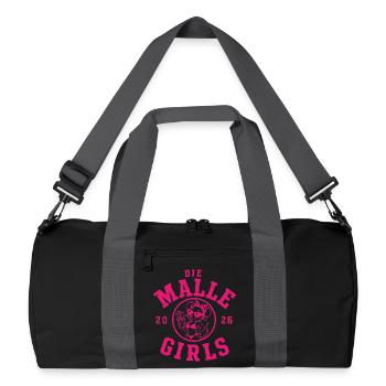 Malle 2026 The Malle Girls on Tour 2026 - Recycled Duffel Bag - black/graphite grey - Front