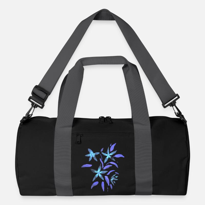 Blumen - Malve - Blüten Recycelte Duffel Bag
