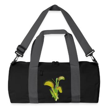 Le piège à mouches de Vénus une plante d’intérieur fascinante - Sac de sport recyclé - noir/gris graphite - Devant